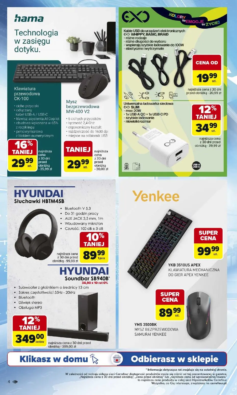 gazetka promocyjna Carrefour Marki znane i lubiane - Strona 4