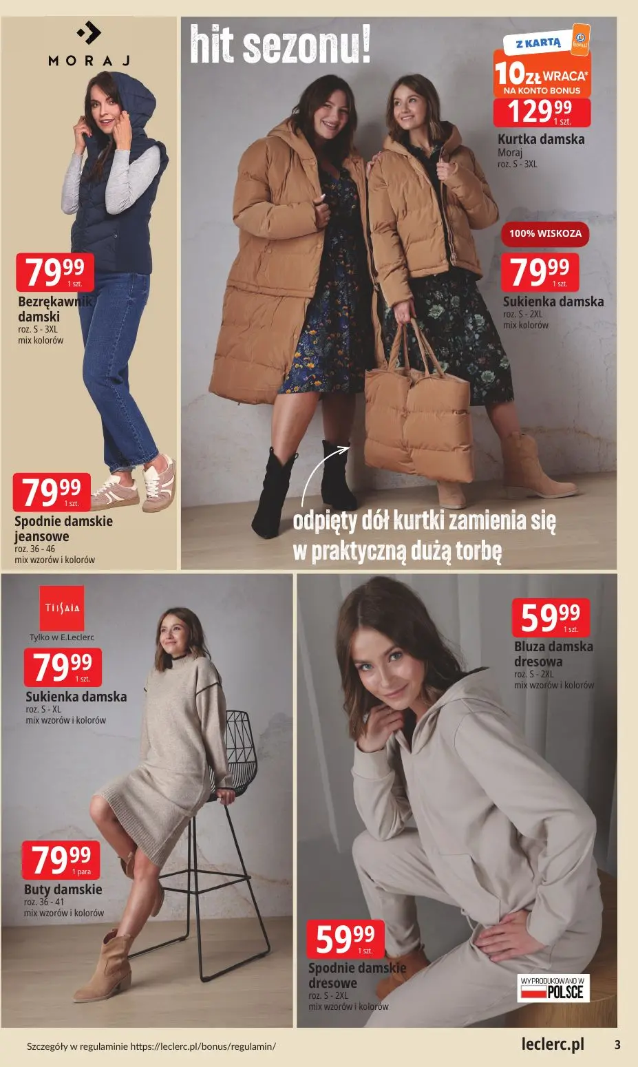 gazetka promocyjna E.Leclerc Must have jesienne - oferta rozszerzona - Strona 3