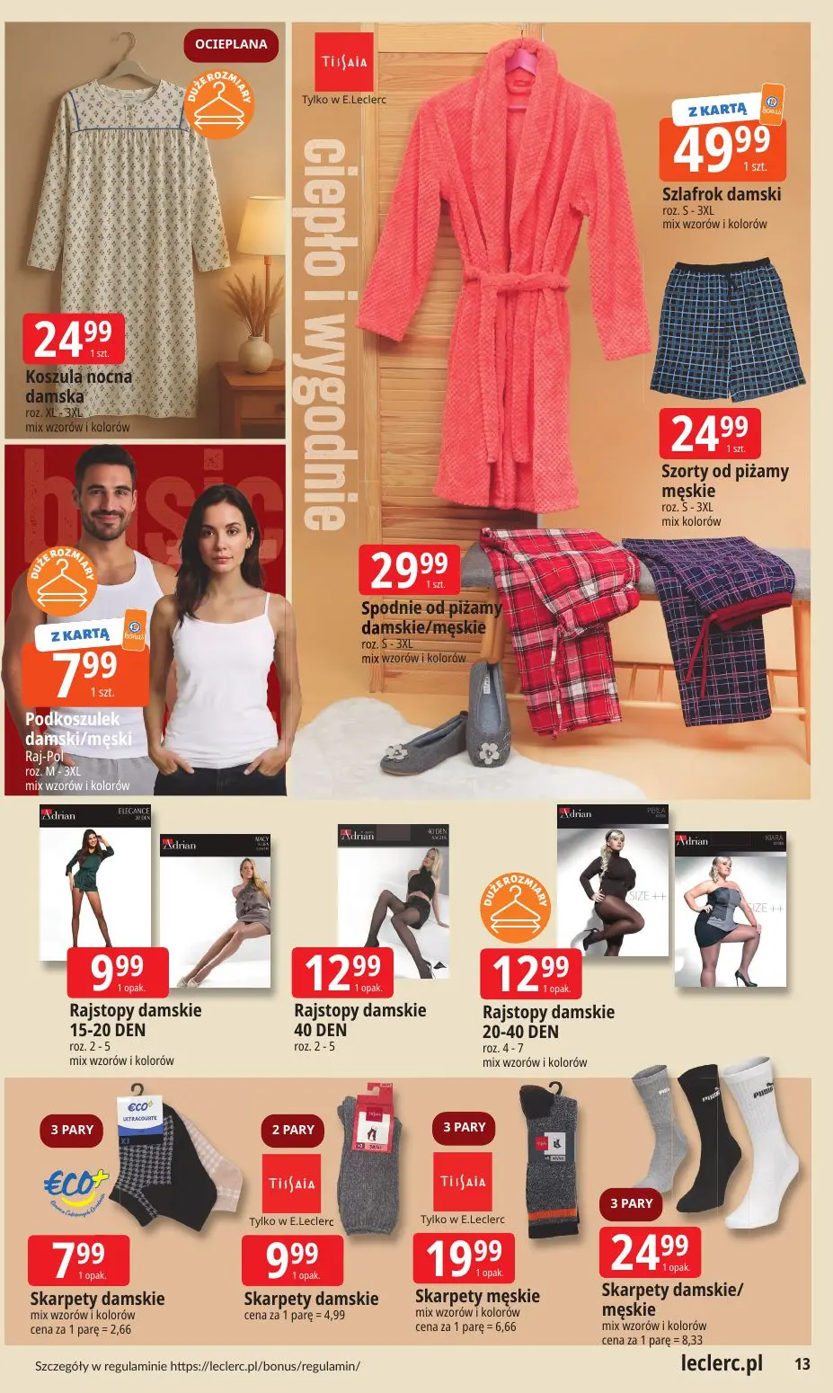 gazetka promocyjna E.Leclerc Must have jesienne - oferta rozszerzona - Strona 13