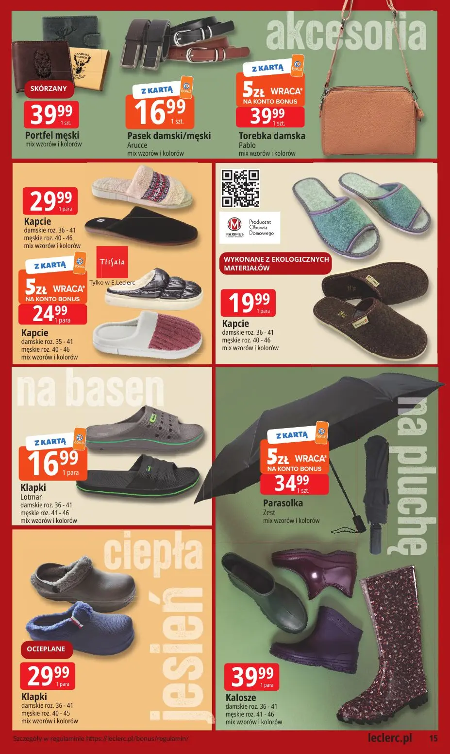 gazetka promocyjna E.Leclerc Must have jesienne - oferta rozszerzona - Strona 15