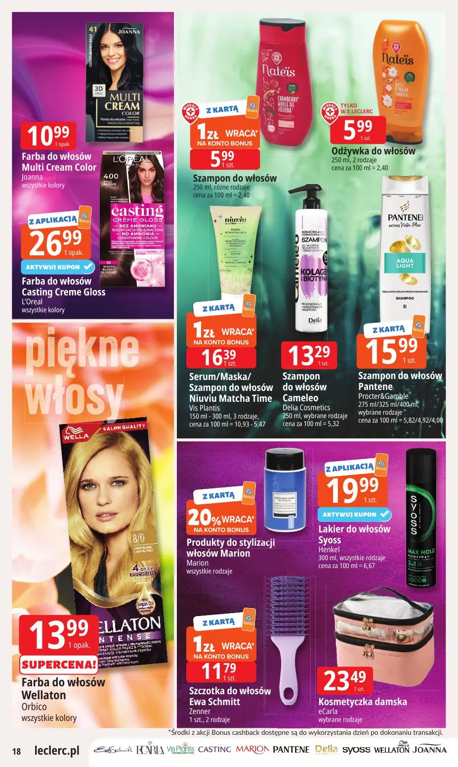 gazetka promocyjna E.Leclerc Must have jesienne - oferta rozszerzona - Strona 18