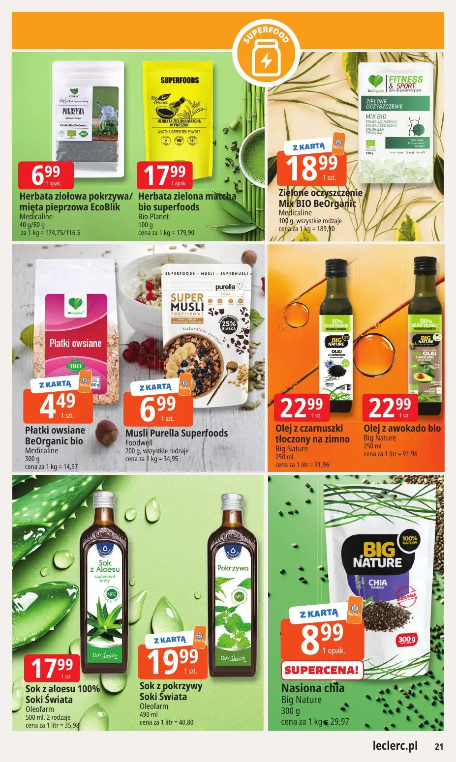 gazetka promocyjna E.Leclerc Must have jesienne - oferta rozszerzona - Strona 21