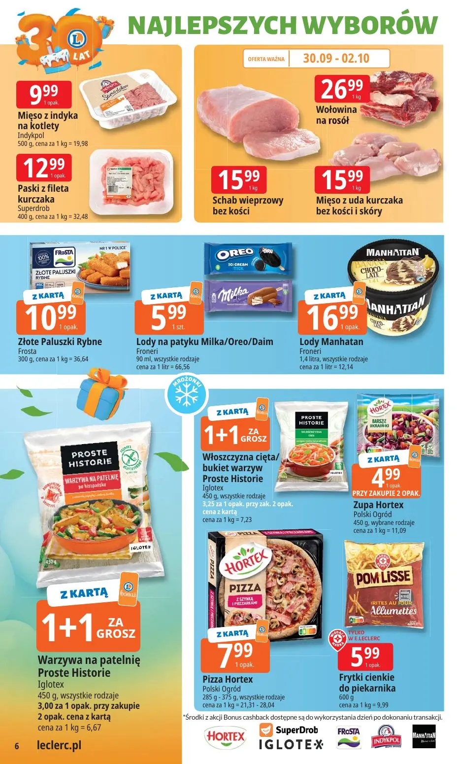 gazetka promocyjna E.Leclerc 30 lat najlepszych wyborów - oferta rozszerzona - Strona 6