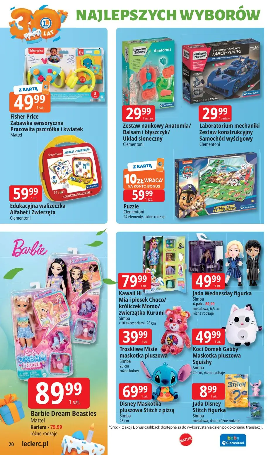 gazetka promocyjna E.Leclerc 30 lat najlepszych wyborów - oferta rozszerzona - Strona 20