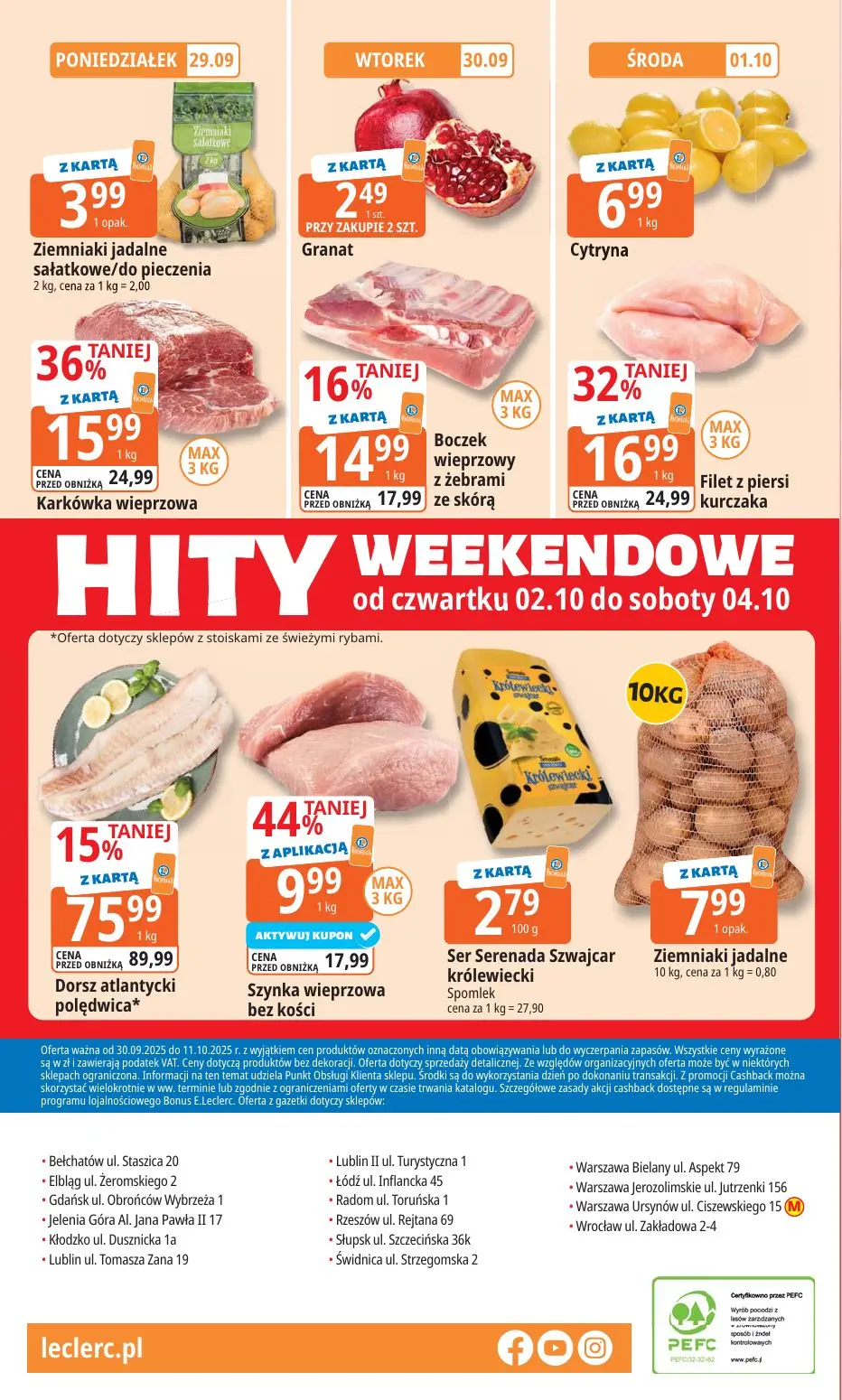 gazetka promocyjna E.Leclerc 30 lat najlepszych wyborów - oferta rozszerzona - Strona 24