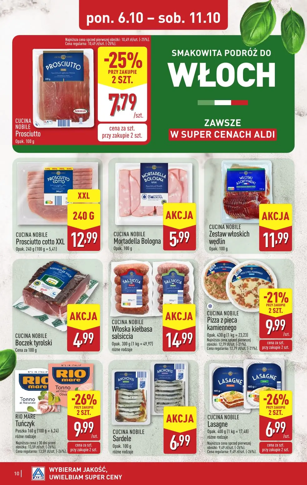gazetka promocyjna ALDI Raz ALDI, zawsze coś z ALDI - Strona 10
