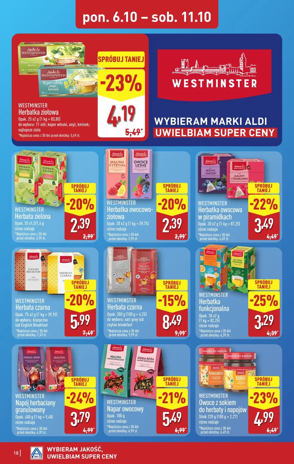 gazetka promocyjna ALDI Raz ALDI, zawsze coś z ALDI - Strona 18