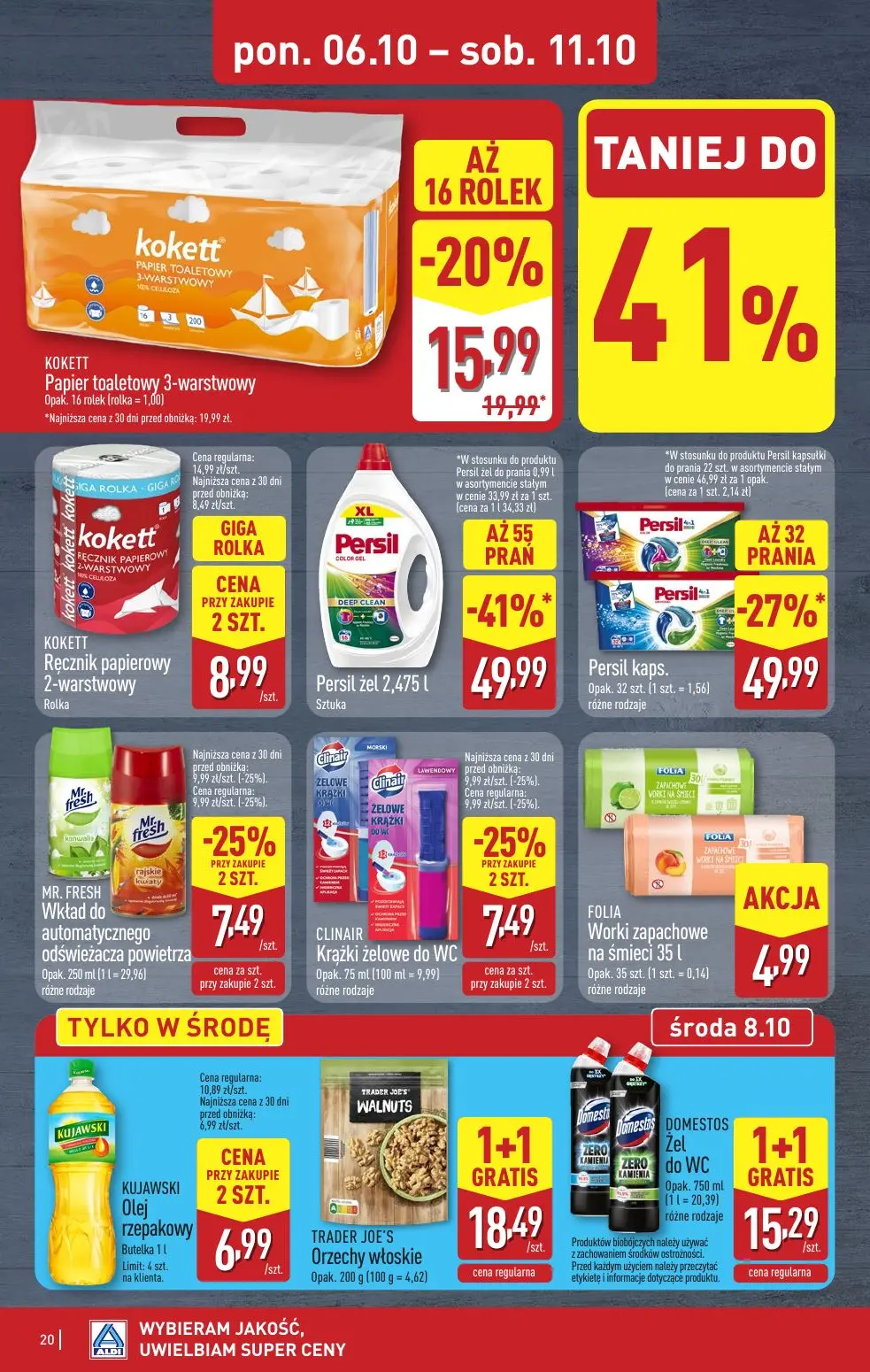gazetka promocyjna ALDI Raz ALDI, zawsze coś z ALDI - Strona 20