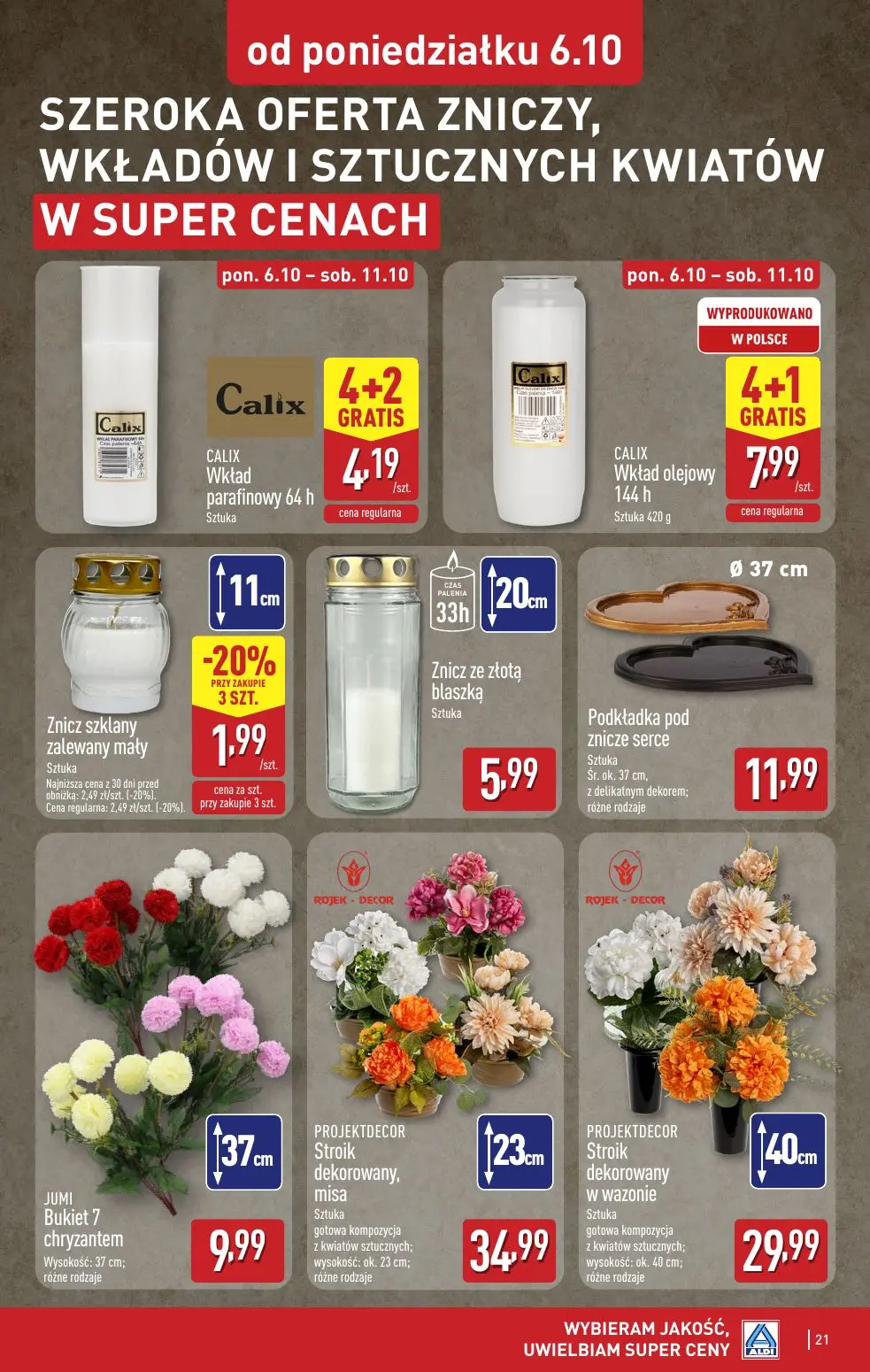 gazetka promocyjna ALDI Raz ALDI, zawsze coś z ALDI - Strona 21