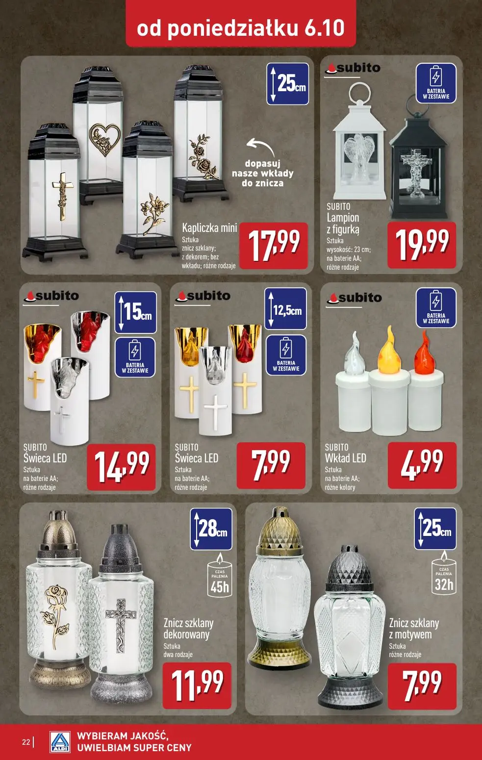 gazetka promocyjna ALDI Raz ALDI, zawsze coś z ALDI - Strona 22