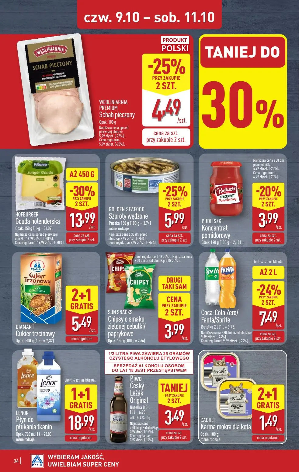gazetka promocyjna ALDI Raz ALDI, zawsze coś z ALDI - Strona 34