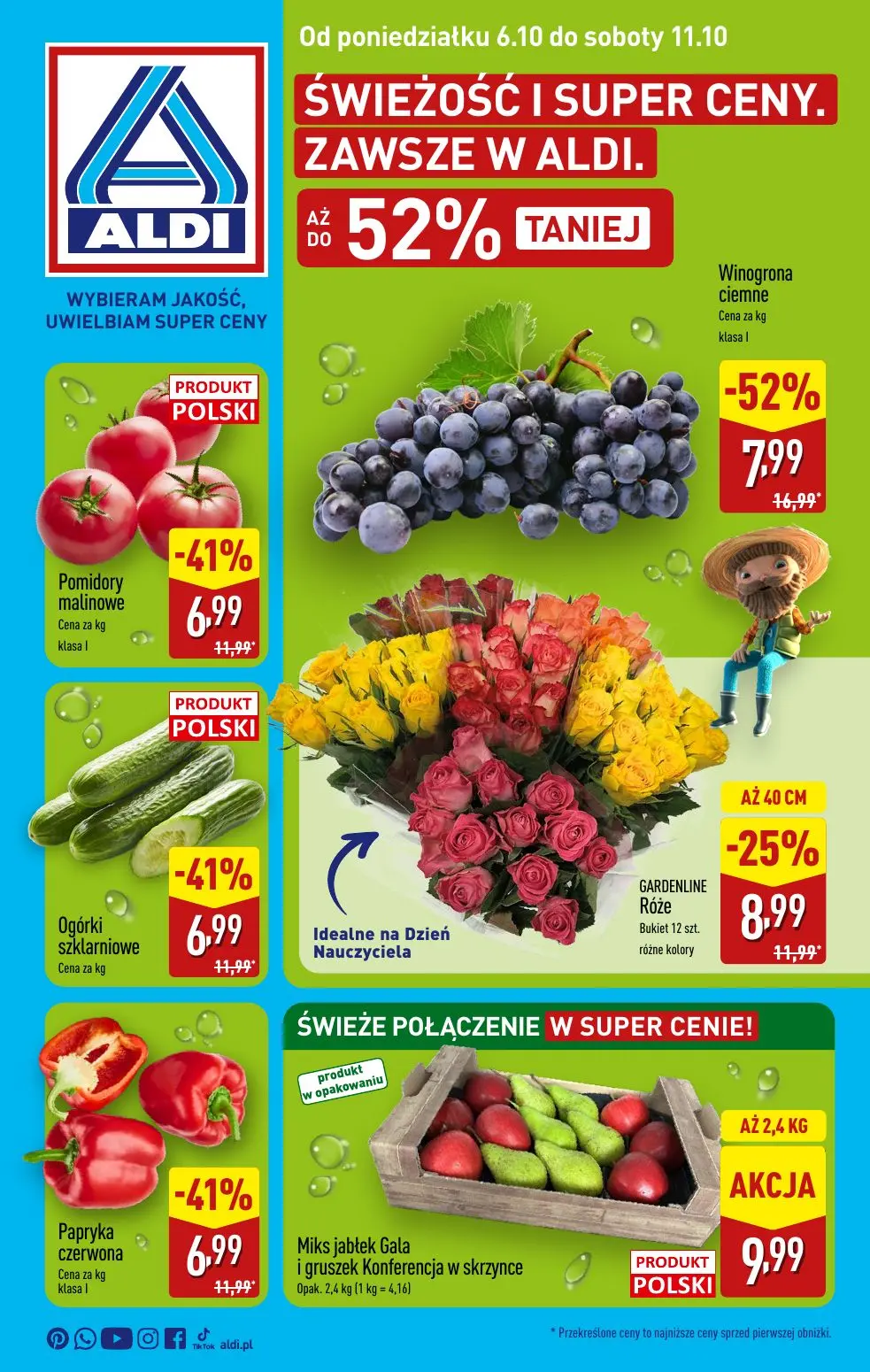 gazetka promocyjna ALDI Farmer Aldik poleca - Strona 1