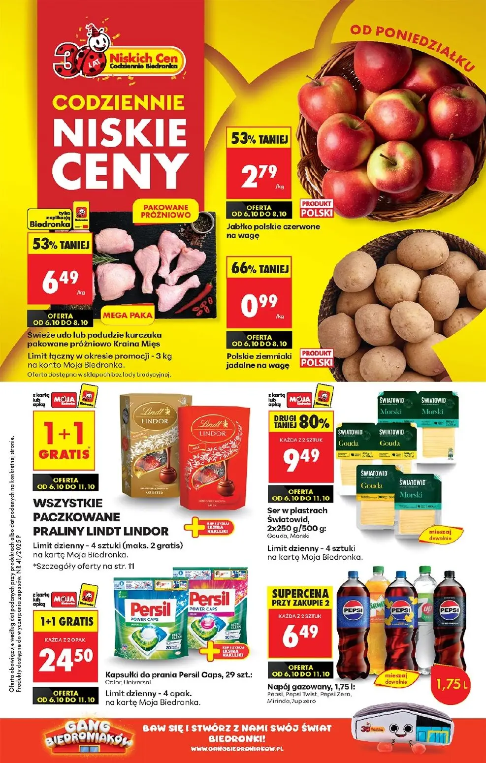 gazetka promocyjna Biedronka Od poniedziałku - Strona 1