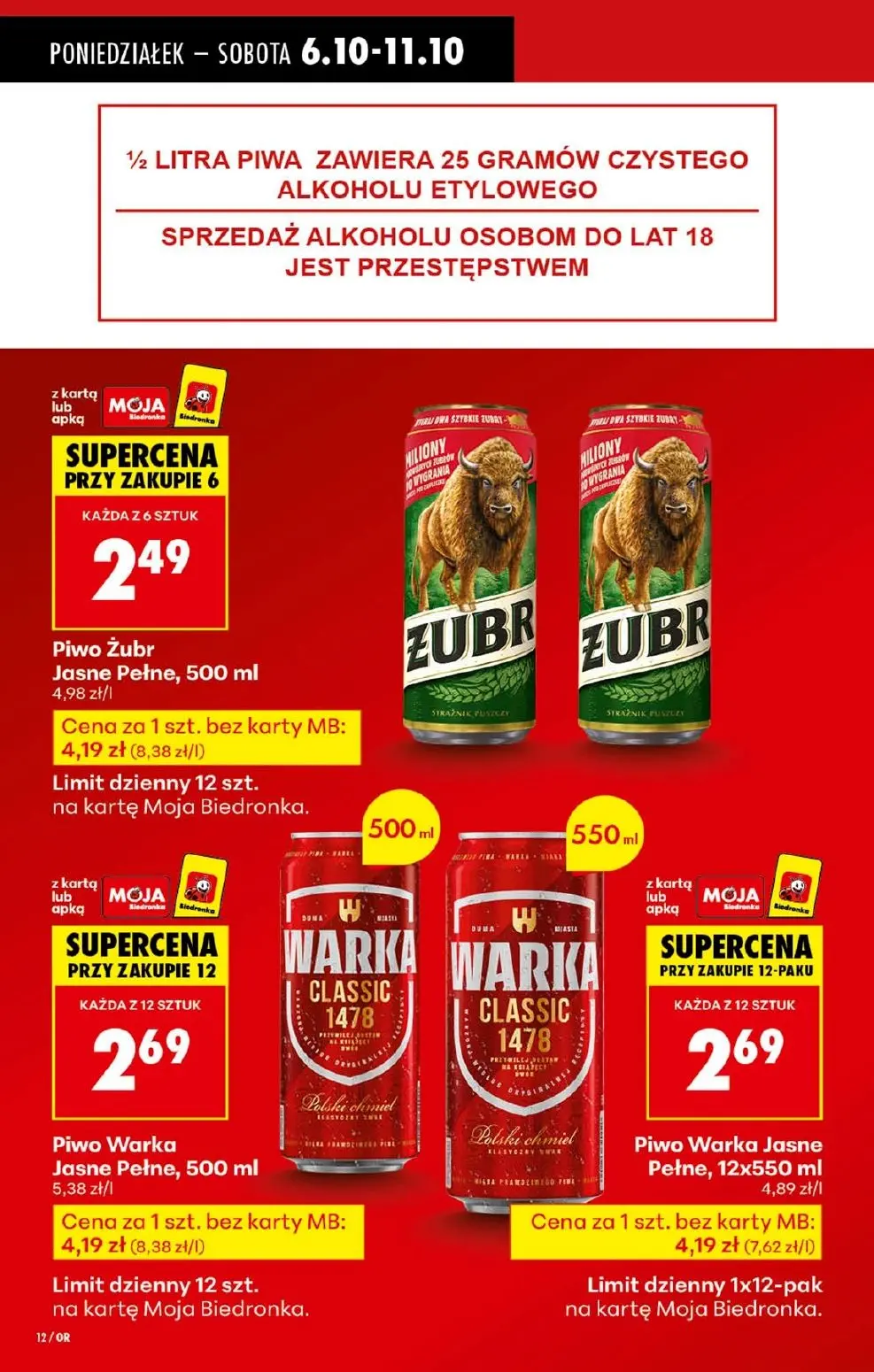 gazetka promocyjna Biedronka Od poniedziałku - Strona 15