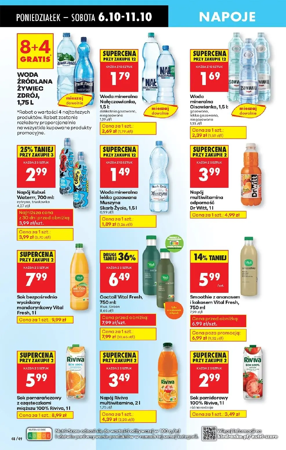 gazetka promocyjna Biedronka Od poniedziałku - Strona 60