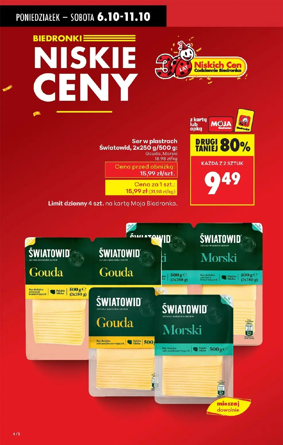 gazetka promocyjna Biedronka Lada tradycyjna. Od poniedziałku - Strona 6