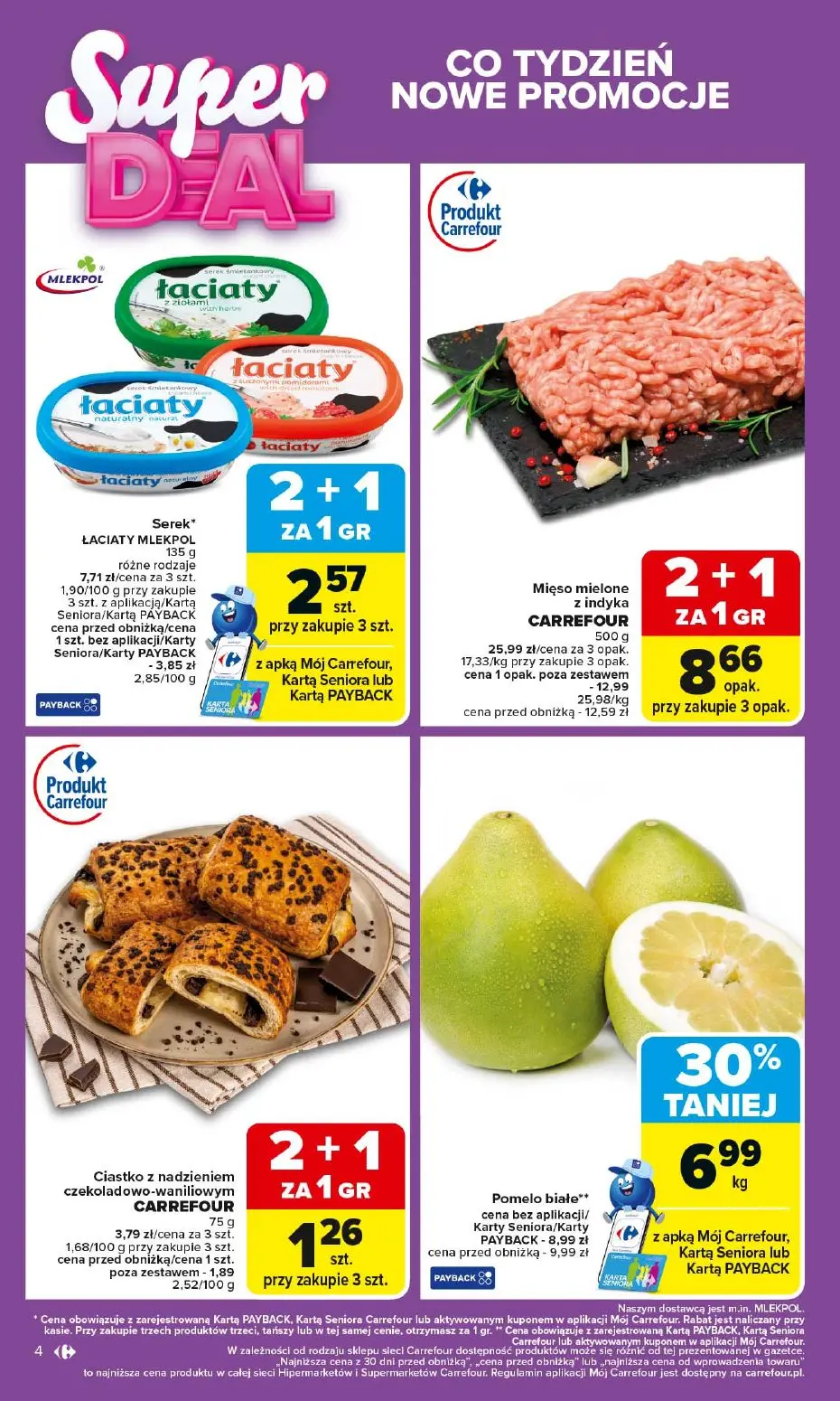 gazetka promocyjna Carrefour 2+1 za grosz! - Strona 4