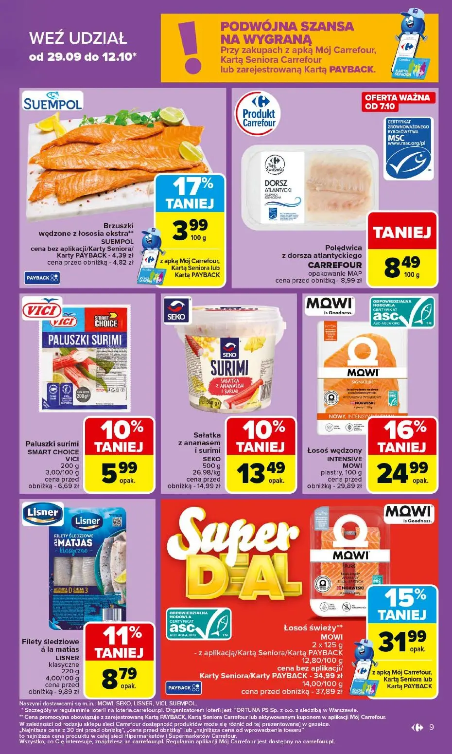 gazetka promocyjna Carrefour 2+1 za grosz! - Strona 9
