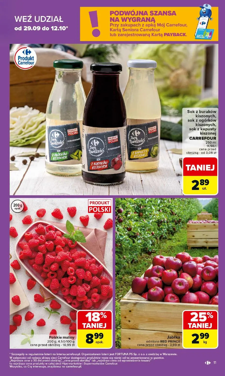 gazetka promocyjna Carrefour 2+1 za grosz! - Strona 11