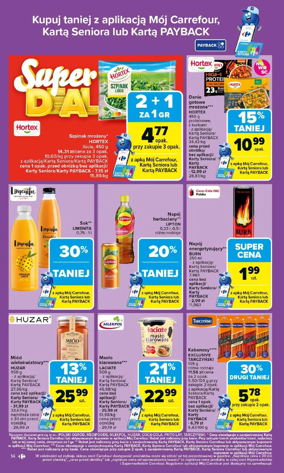 gazetka promocyjna Carrefour 2+1 za grosz! - Strona 14