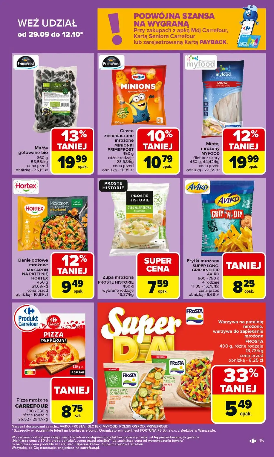 gazetka promocyjna Carrefour 2+1 za grosz! - Strona 15