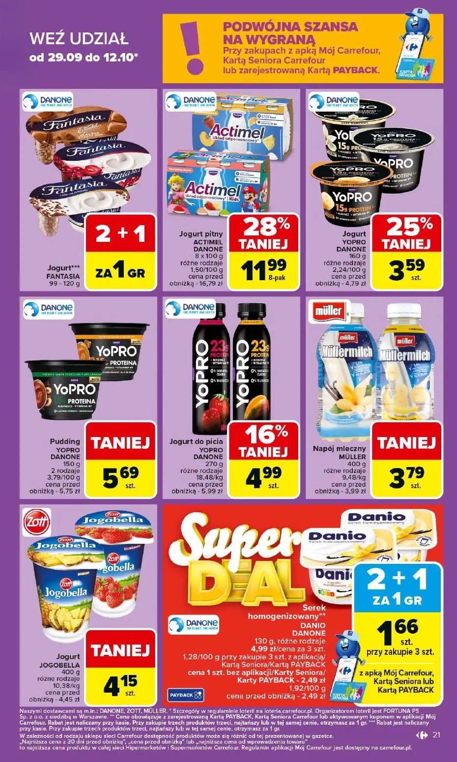 gazetka promocyjna Carrefour 2+1 za grosz! - Strona 21