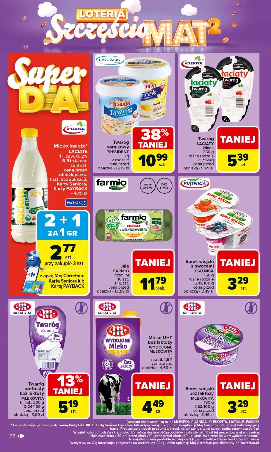 gazetka promocyjna Carrefour 2+1 za grosz! - Strona 22