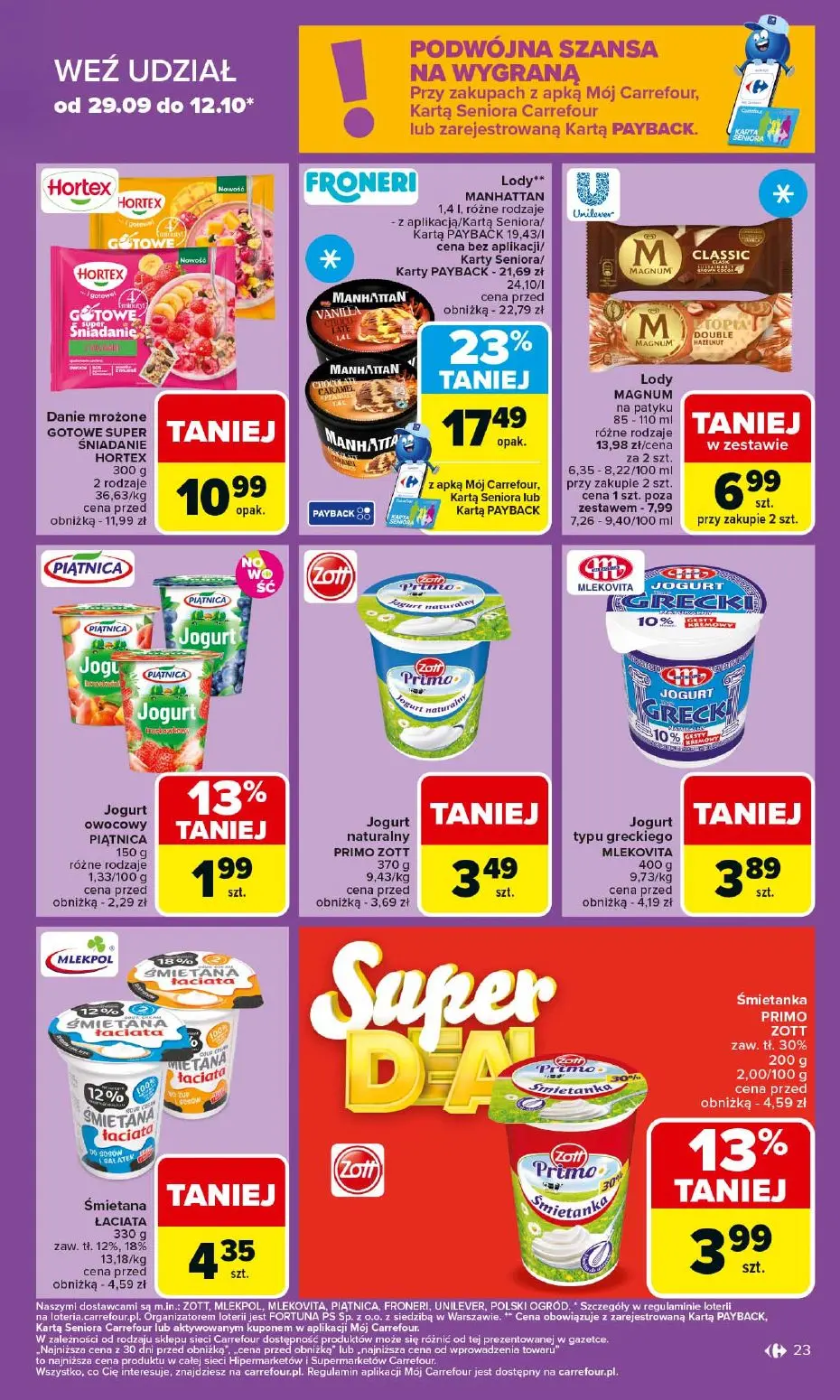 gazetka promocyjna Carrefour 2+1 za grosz! - Strona 23