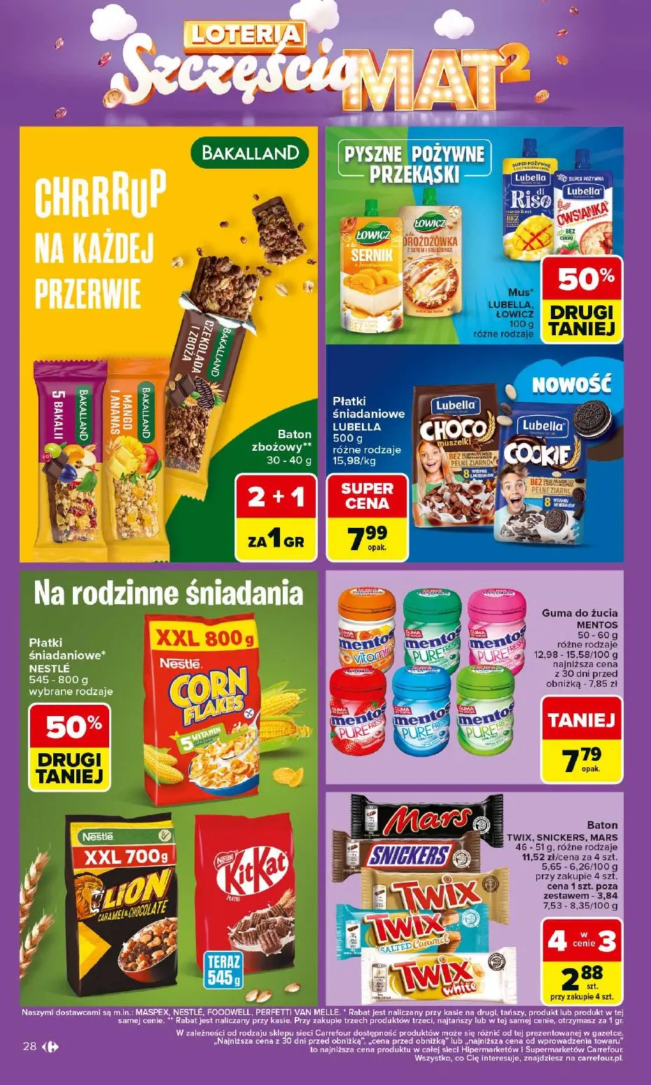 gazetka promocyjna Carrefour 2+1 za grosz! - Strona 28