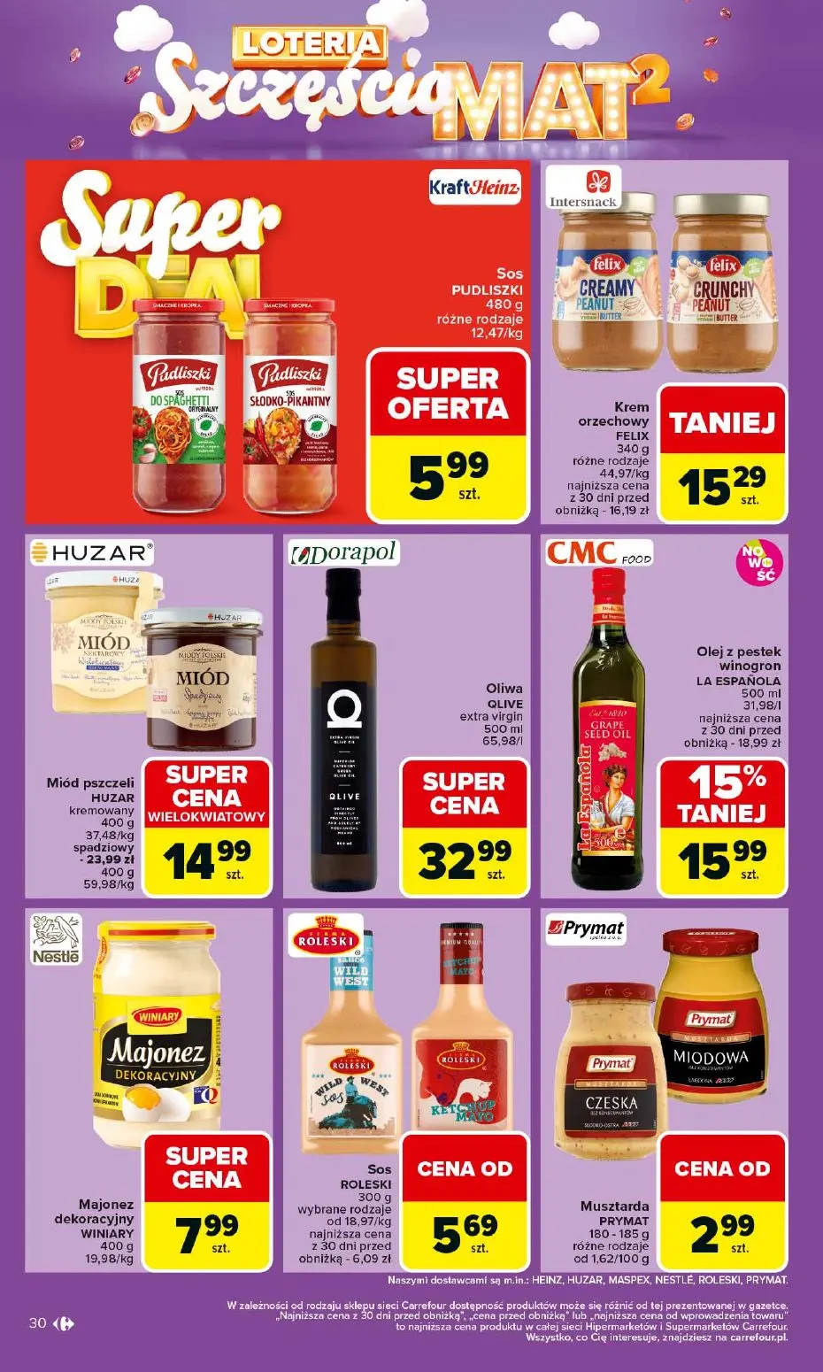 gazetka promocyjna Carrefour 2+1 za grosz! - Strona 30