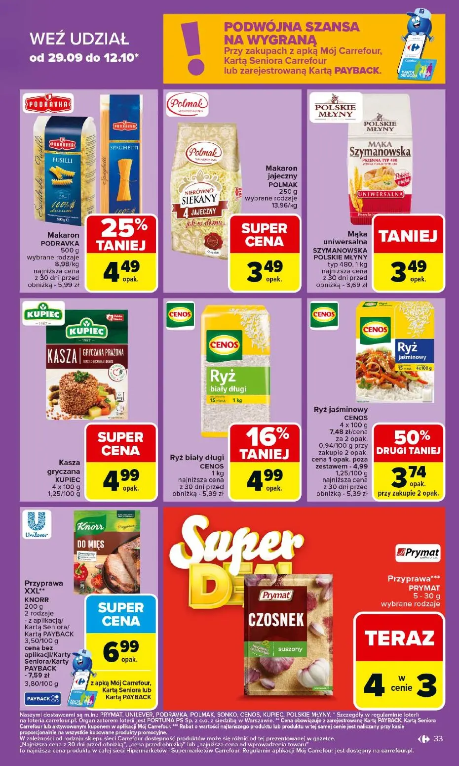 gazetka promocyjna Carrefour 2+1 za grosz! - Strona 33