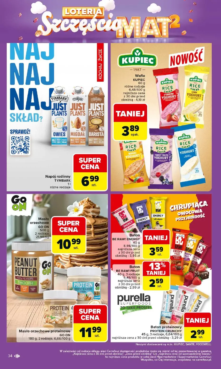 gazetka promocyjna Carrefour 2+1 za grosz! - Strona 34