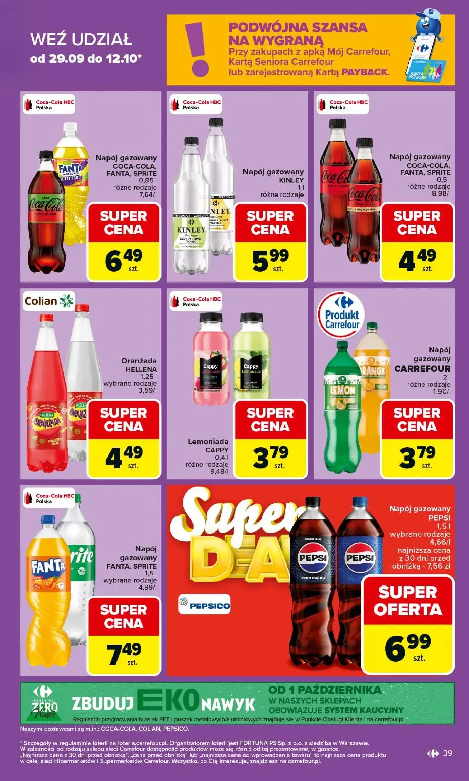 gazetka promocyjna Carrefour 2+1 za grosz! - Strona 39