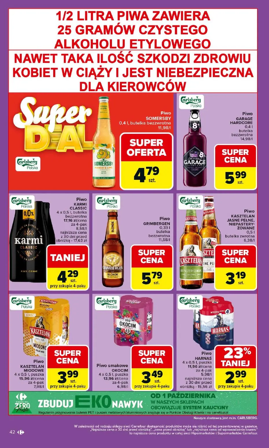 gazetka promocyjna Carrefour 2+1 za grosz! - Strona 42