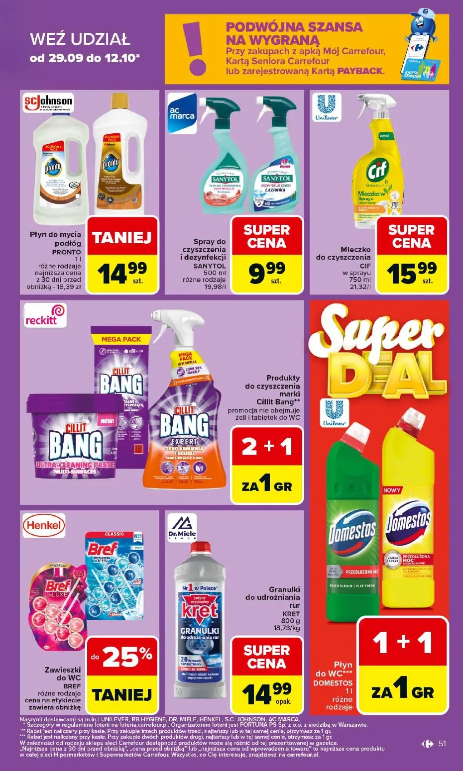 gazetka promocyjna Carrefour 2+1 za grosz! - Strona 51