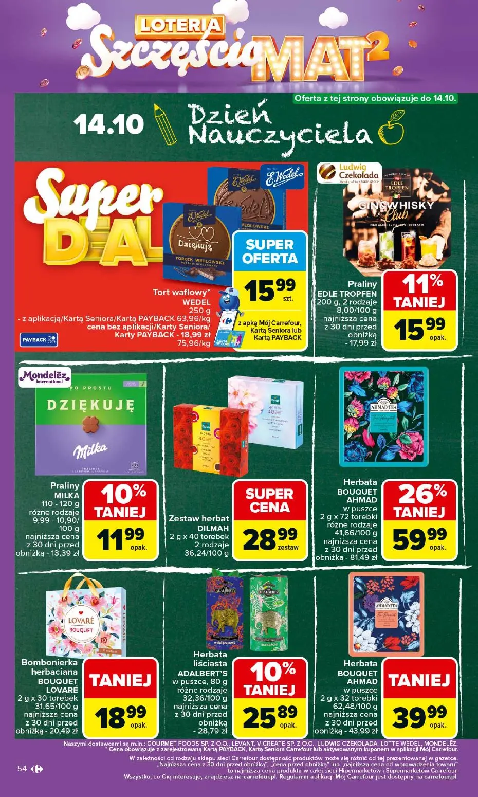 gazetka promocyjna Carrefour 2+1 za grosz! - Strona 54
