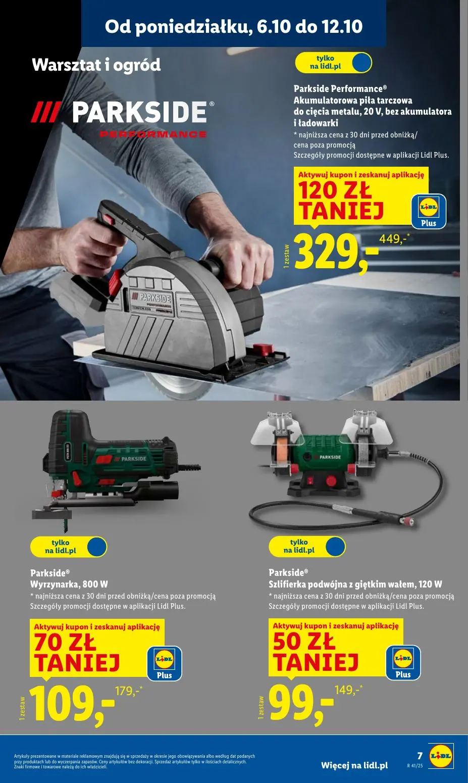 gazetka promocyjna LIDL Co tydzień nowe okazje - Strona 7