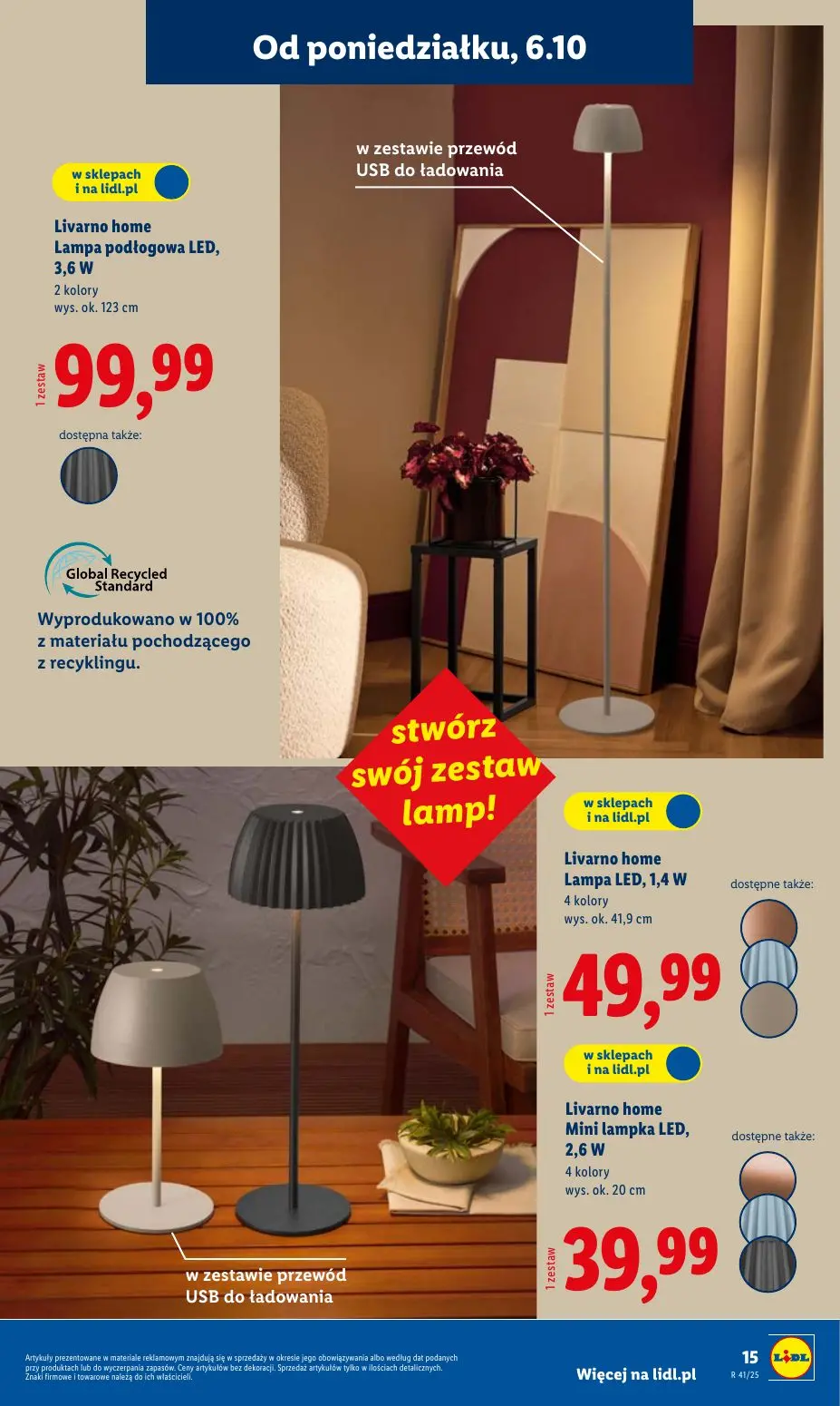 gazetka promocyjna LIDL Co tydzień nowe okazje - Strona 15