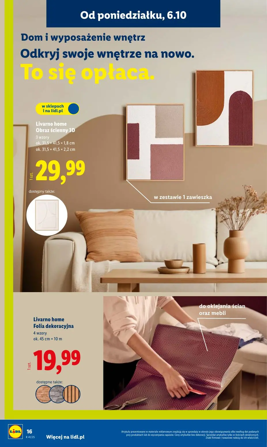 gazetka promocyjna LIDL Co tydzień nowe okazje - Strona 16