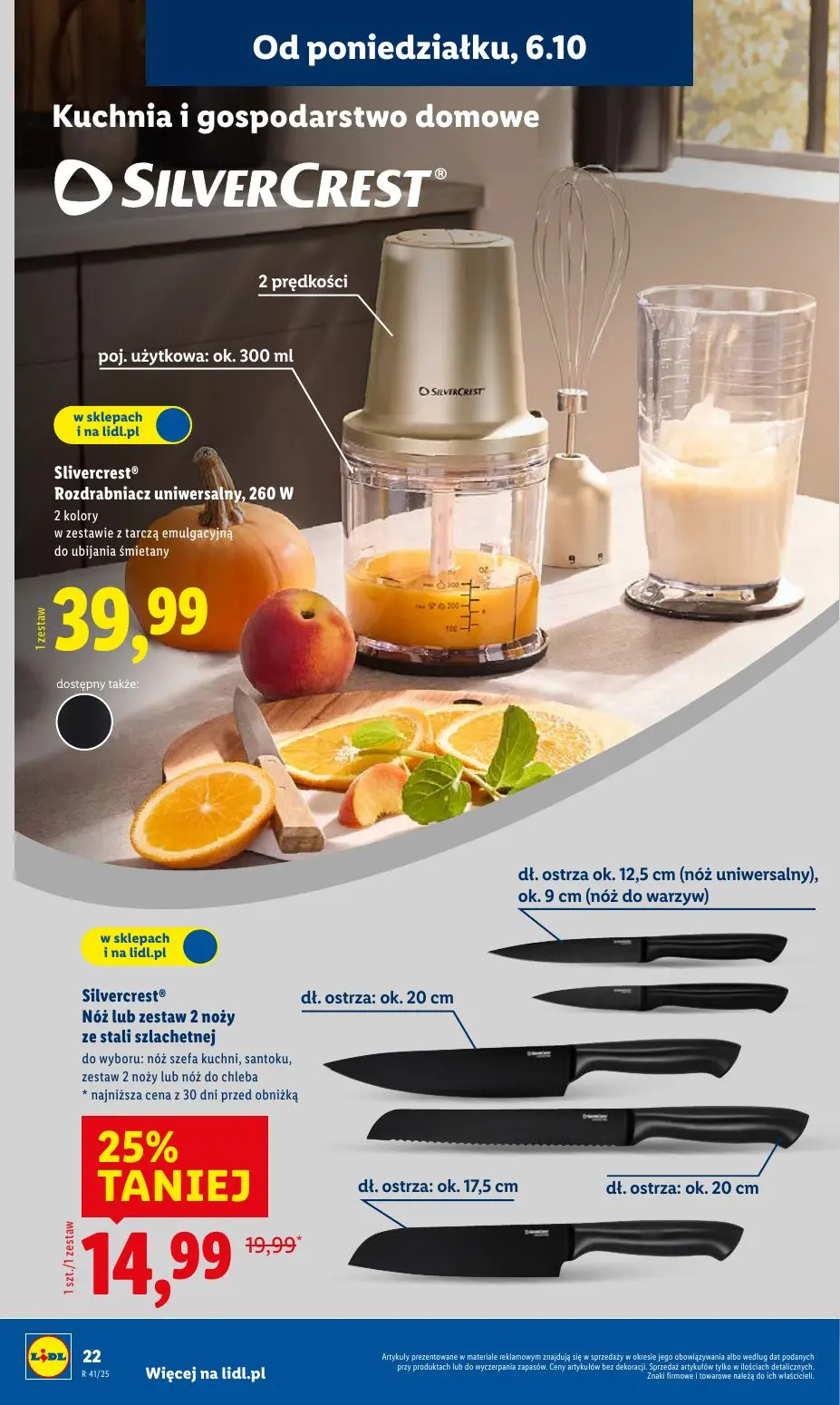 gazetka promocyjna LIDL Co tydzień nowe okazje - Strona 22