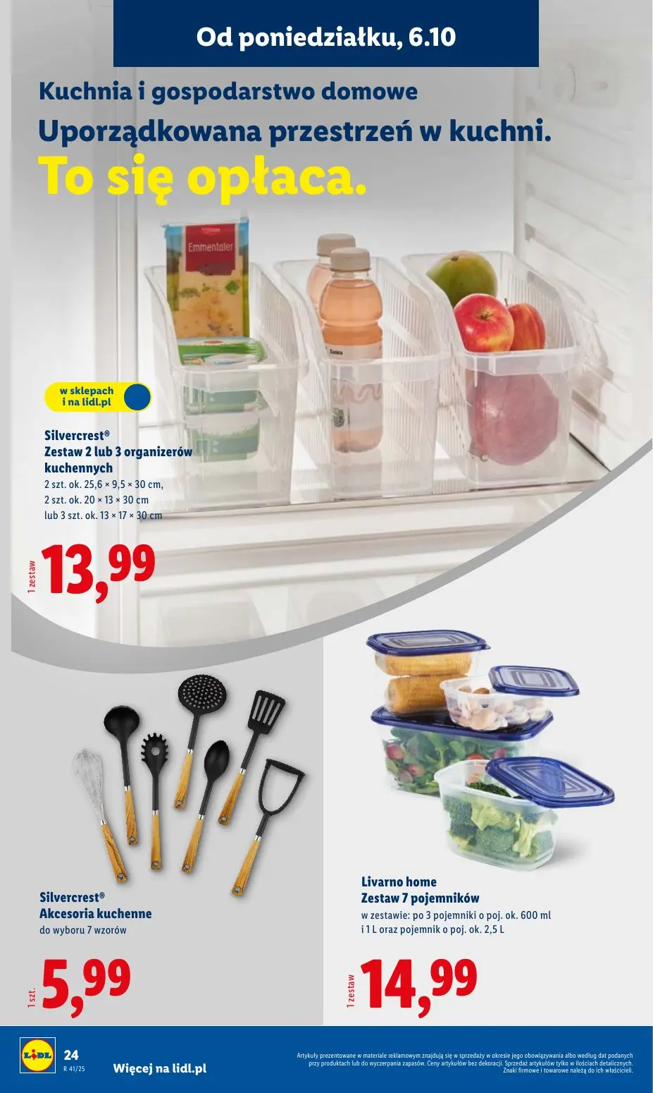 gazetka promocyjna LIDL Co tydzień nowe okazje - Strona 24