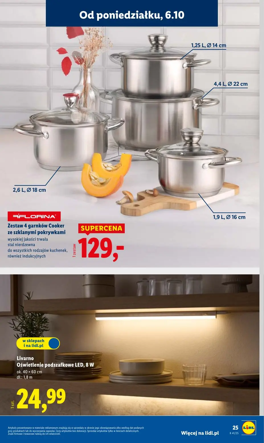 gazetka promocyjna LIDL Co tydzień nowe okazje - Strona 25