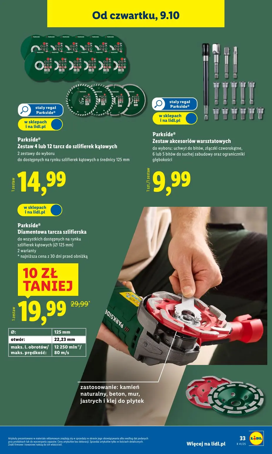 gazetka promocyjna LIDL Co tydzień nowe okazje - Strona 37