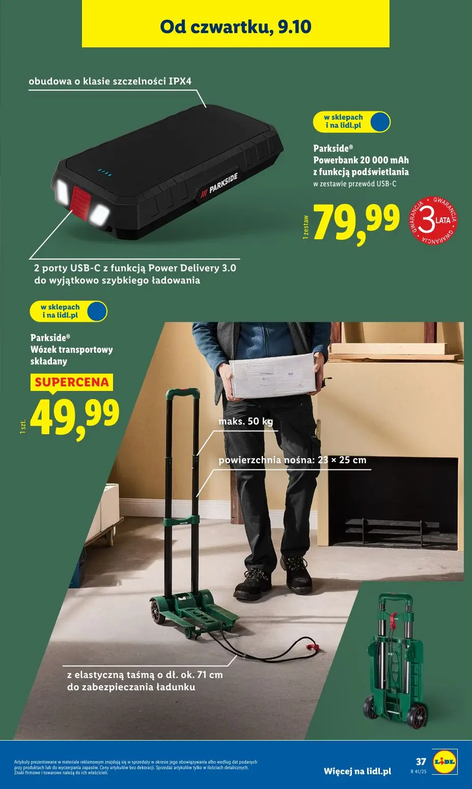 gazetka promocyjna LIDL Co tydzień nowe okazje - Strona 41
