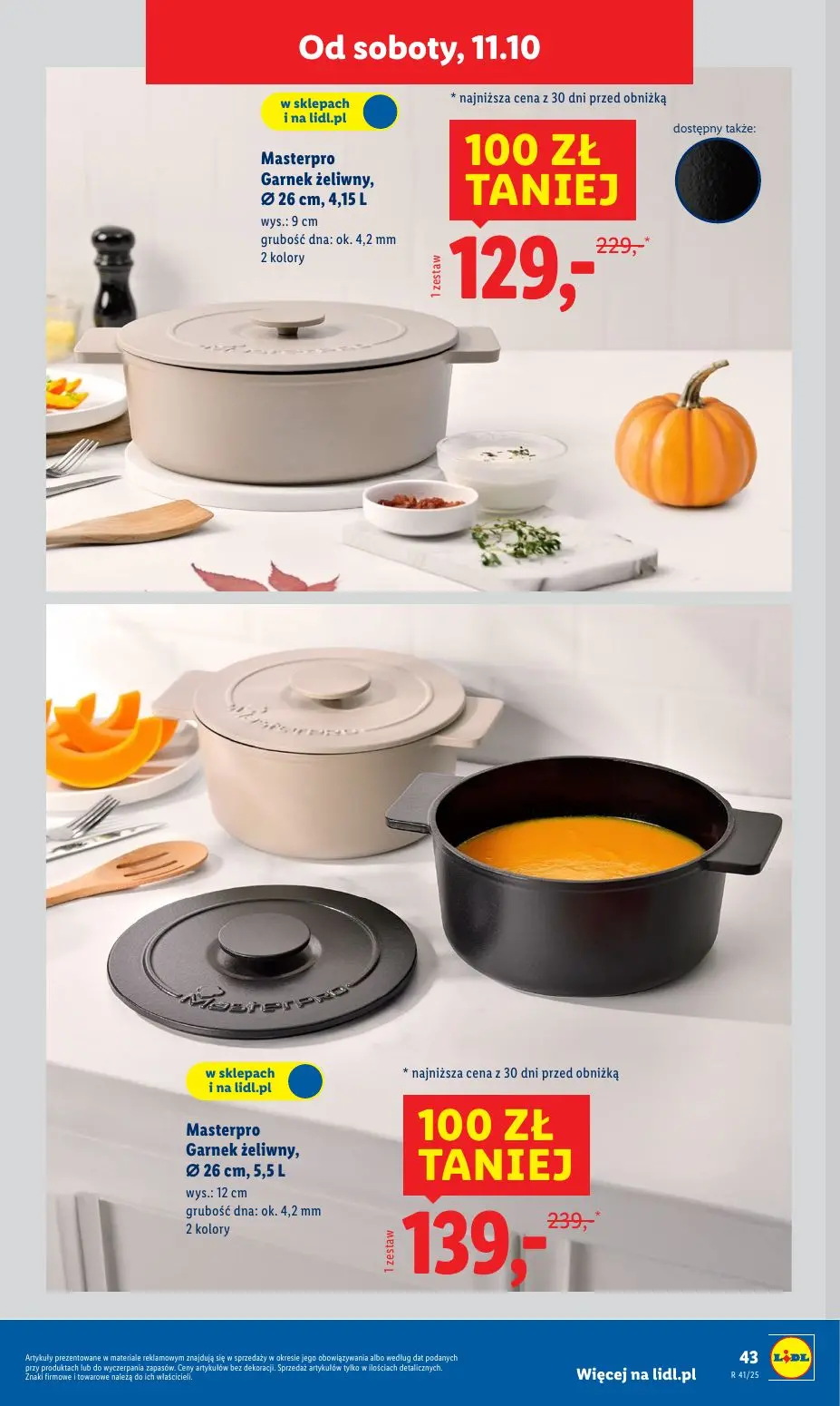 gazetka promocyjna LIDL Co tydzień nowe okazje - Strona 47