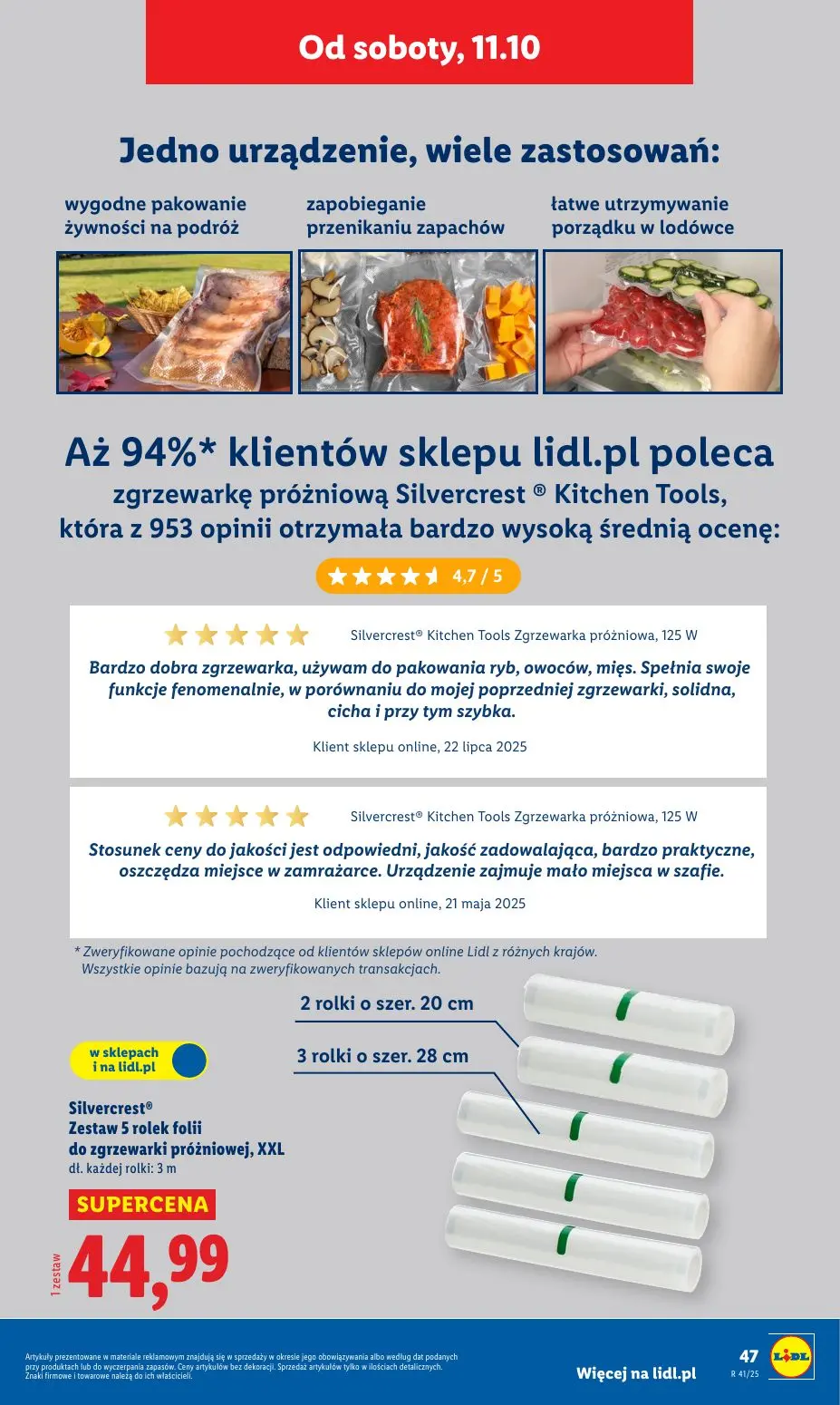 gazetka promocyjna LIDL Co tydzień nowe okazje - Strona 51