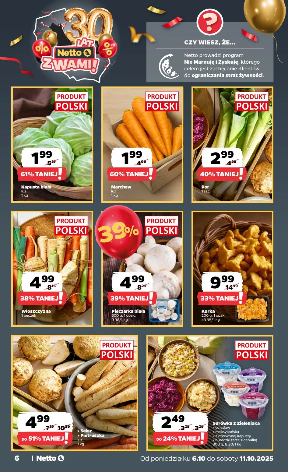 gazetka promocyjna NETTO 30 lat Netto! - Strona 6
