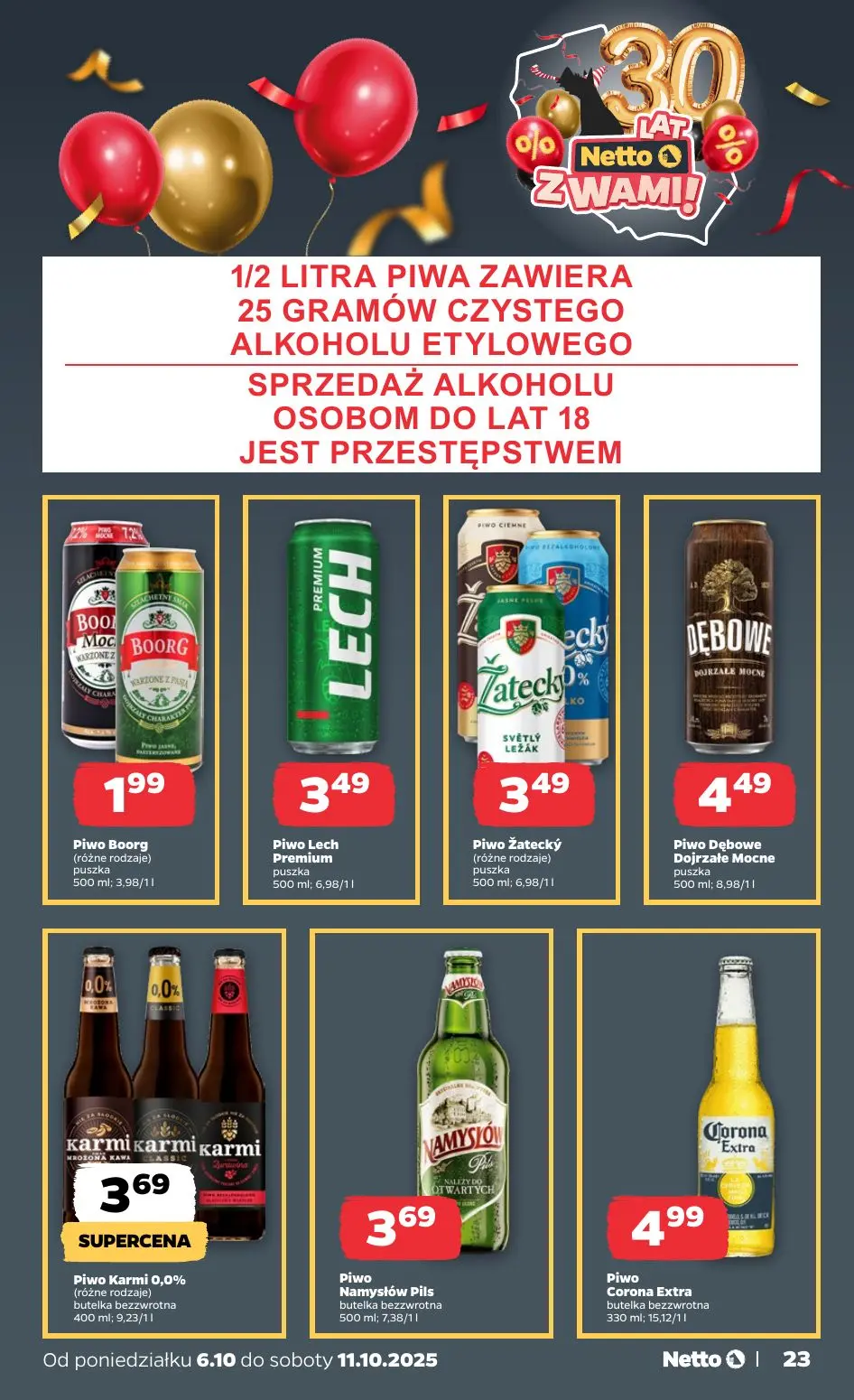 gazetka promocyjna NETTO 30 lat Netto! - Strona 23