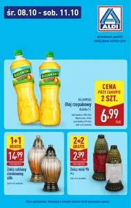 Gazetka promocyjna ALDI, ważna od 2025-10-08 do 2025-10-11.