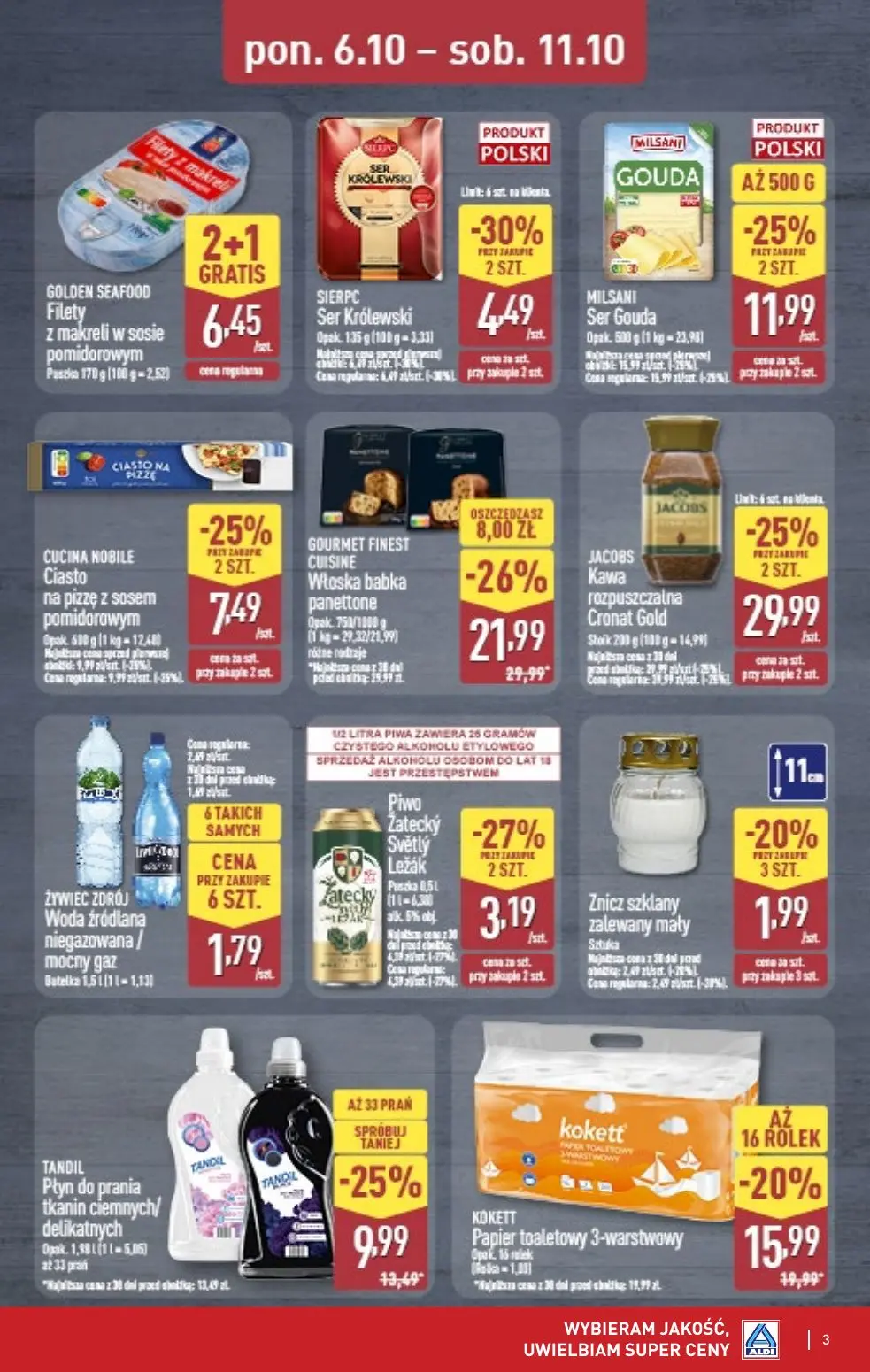 gazetka promocyjna ALDI Oferty na WEEKEND już od czwartku - Strona 3